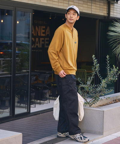 THE CRAFT CREW PRODUCTS / 11oz 厚磅 速乾 亨利領衫