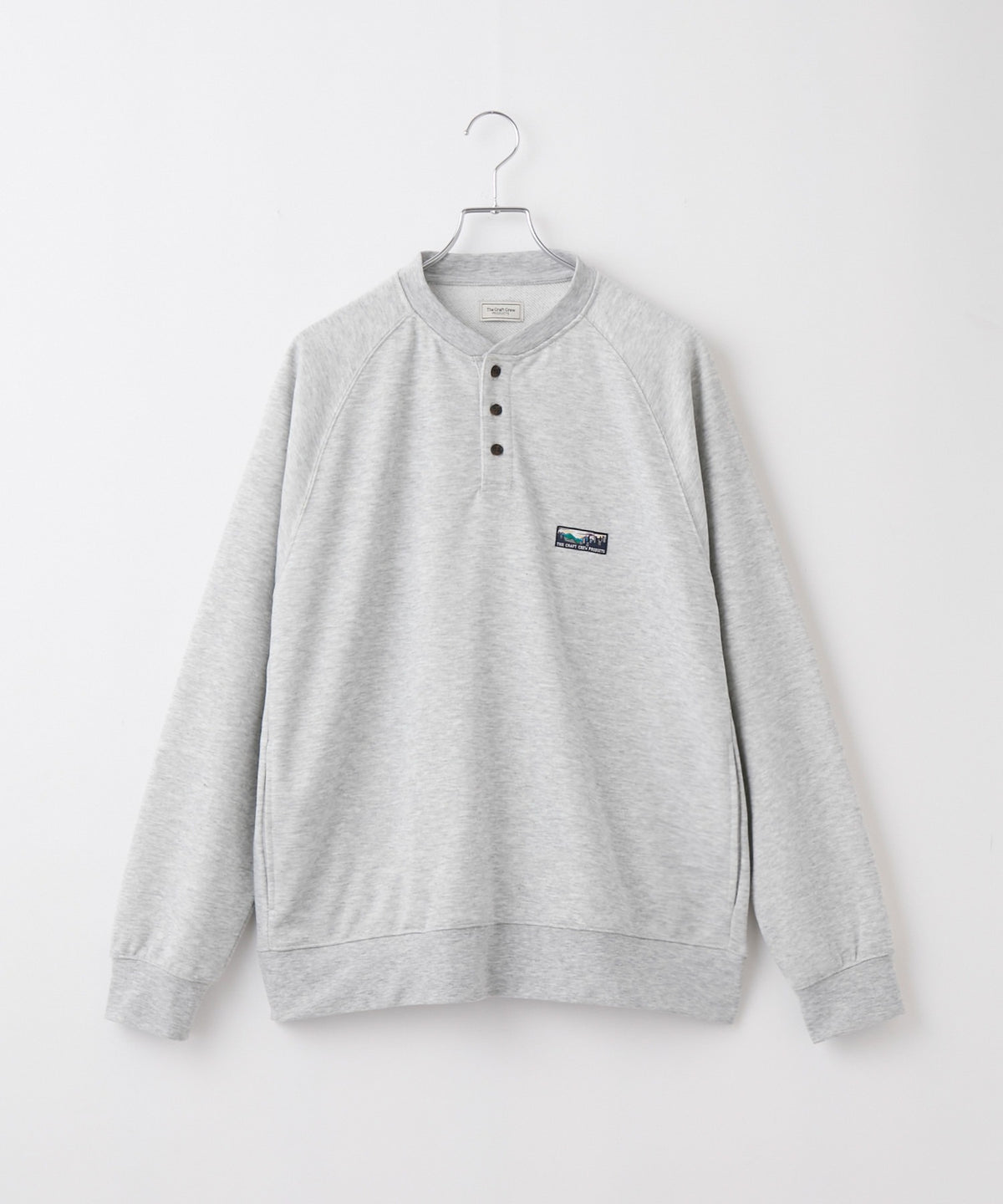 THE CRAFT CREW PRODUCTS / 11oz 厚磅 速乾 亨利領衫