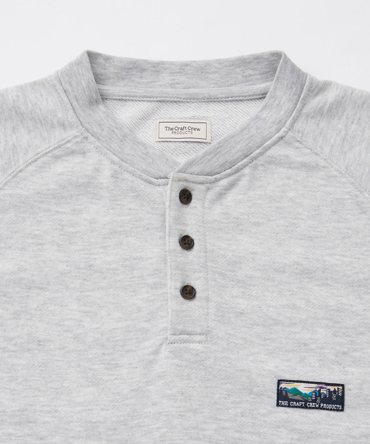 THE CRAFT CREW PRODUCTS / 11oz 厚磅 速乾 亨利領衫