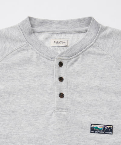 THE CRAFT CREW PRODUCTS / 11oz 厚磅 速乾 亨利領衫