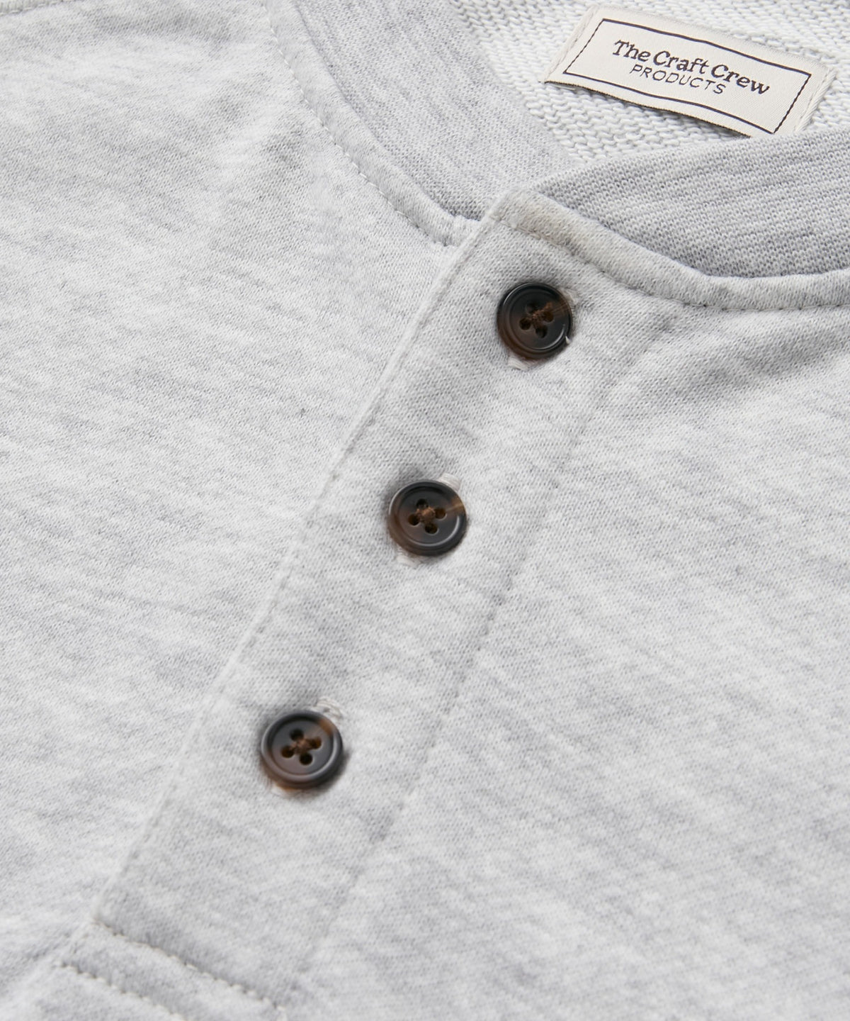 THE CRAFT CREW PRODUCTS / 11oz 厚磅 速乾 亨利領衫
