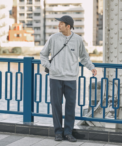 THE CRAFT CREW PRODUCTS / 11oz 厚磅 速乾 亨利領衫