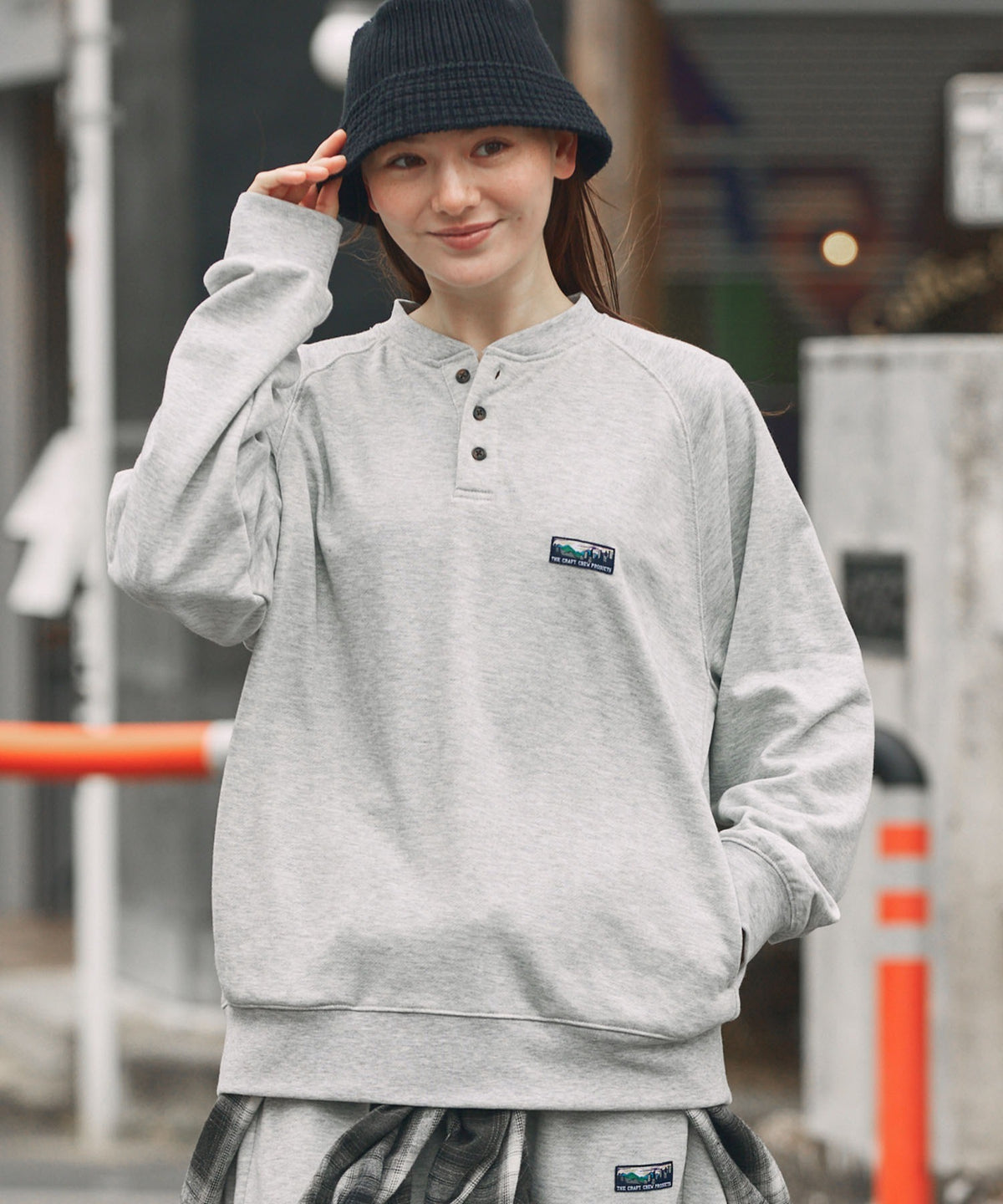 THE CRAFT CREW PRODUCTS / 11oz 厚磅 速乾 亨利領衫