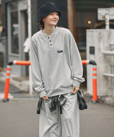 THE CRAFT CREW PRODUCTS / 11oz 厚磅 速乾 亨利領衫