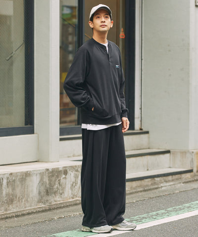 THE CRAFT CREW PRODUCTS / 11oz 厚磅亨利領領衫