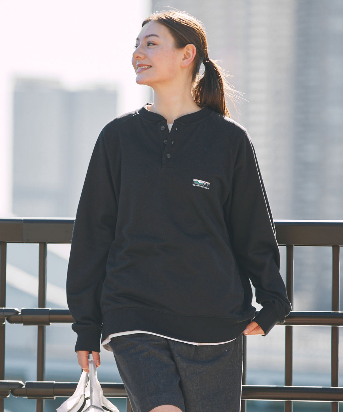 THE CRAFT CREW PRODUCTS / 11oz 厚磅 速乾 亨利領衫