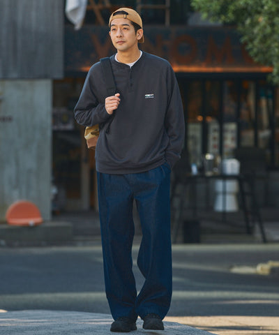 THE CRAFT CREW PRODUCTS / 11oz 厚磅 速乾 亨利領衫