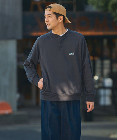 THE CRAFT CREW PRODUCTS / 11oz 厚磅 速乾 亨利領衫