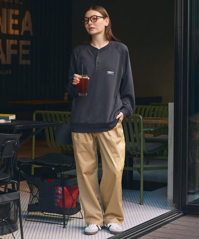 THE CRAFT CREW PRODUCTS / 11oz 厚磅 速乾 亨利領衫
