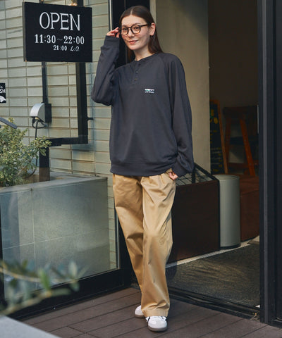 THE CRAFT CREW PRODUCTS / 11oz 厚磅 速乾 亨利領衫