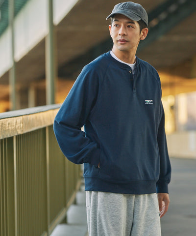 THE CRAFT CREW PRODUCTS / 11oz 厚磅 速乾 亨利領衫