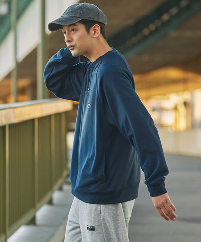 THE CRAFT CREW PRODUCTS / 11oz 厚磅 速乾 亨利領衫