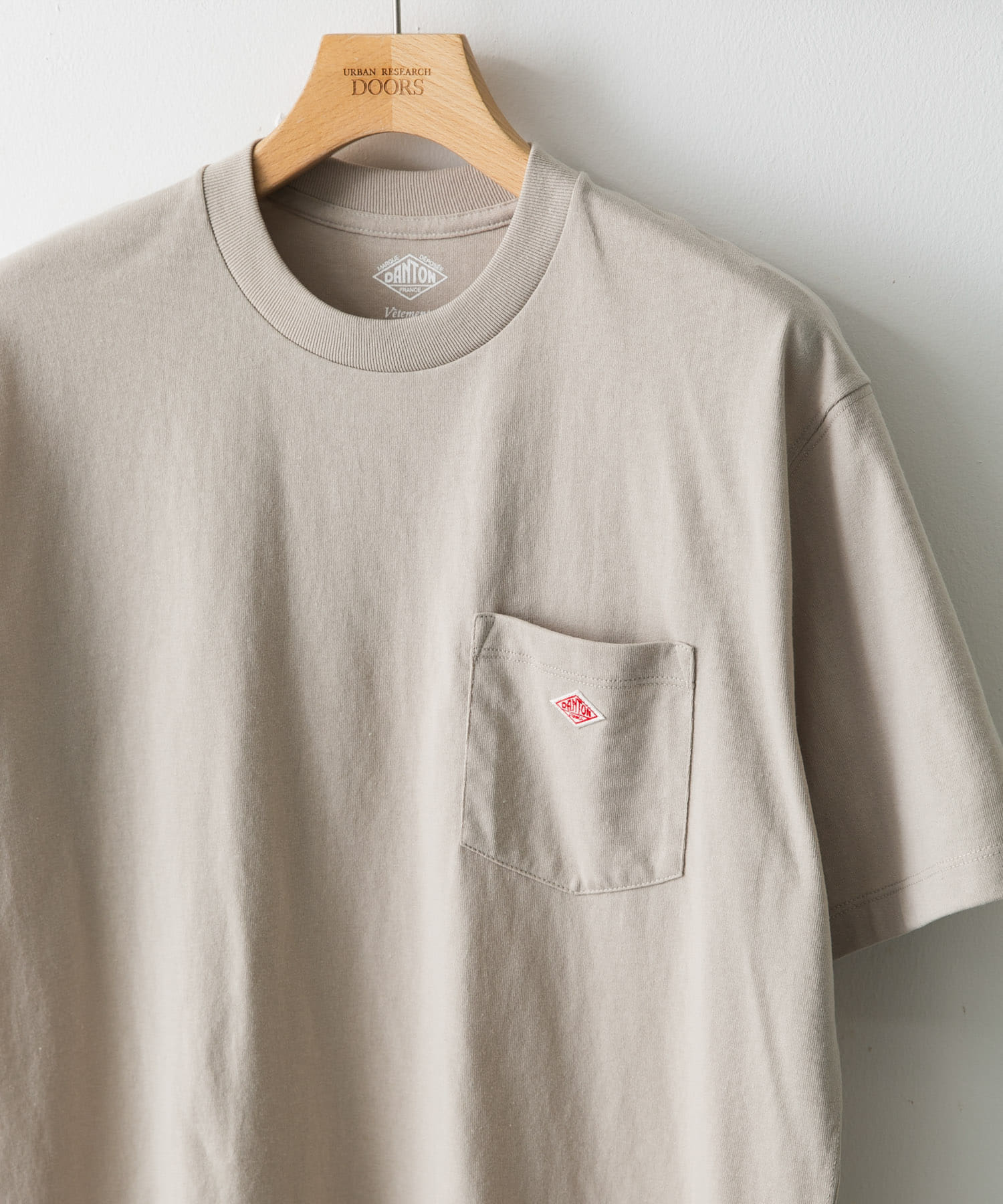 DANTON　POCKET T-SHIRTS / 經典口袋短袖 T 恤