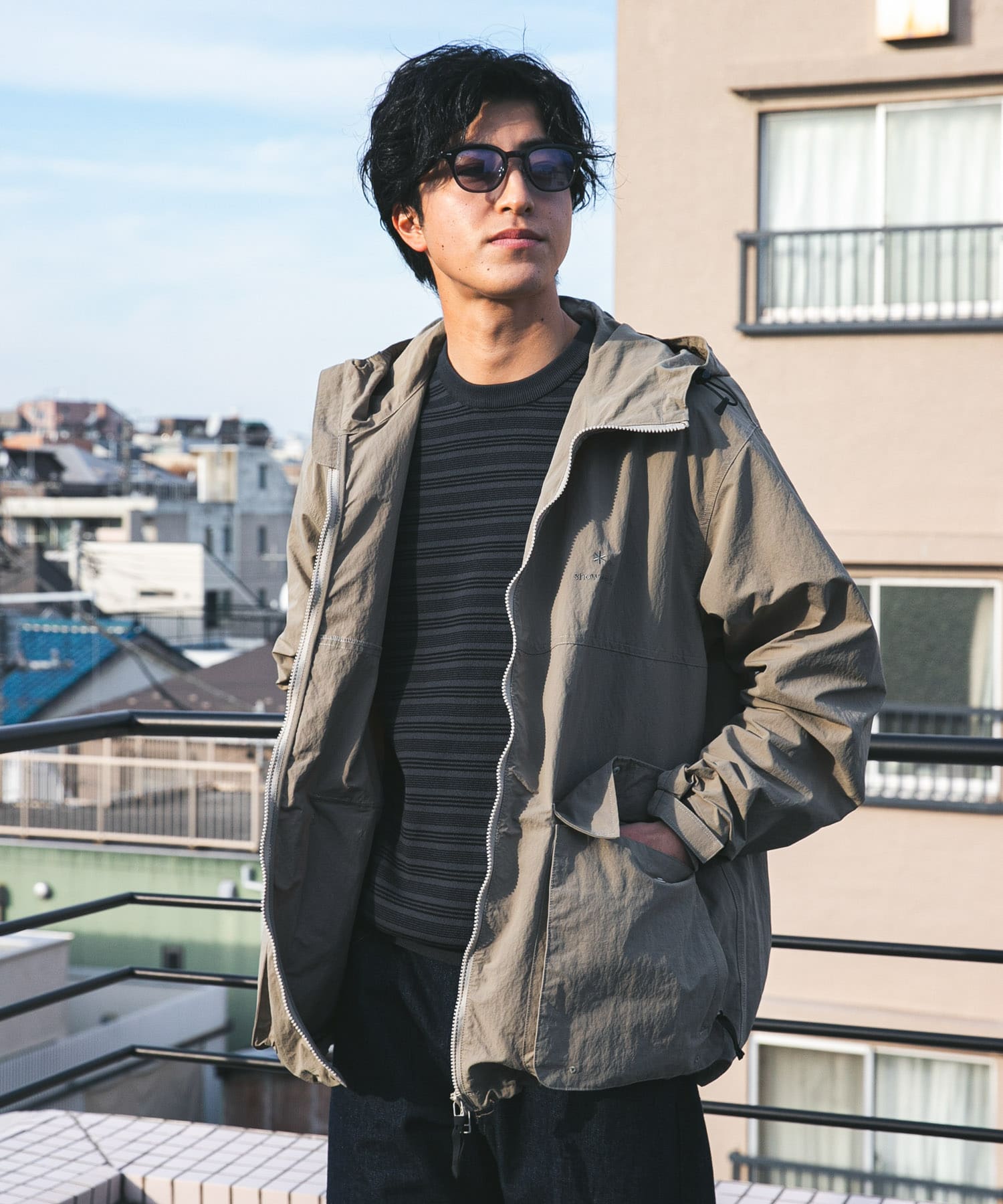 Snow Peak Apparel×DOORS　NYLON WASHER PARKA / 尼龍連帽外套