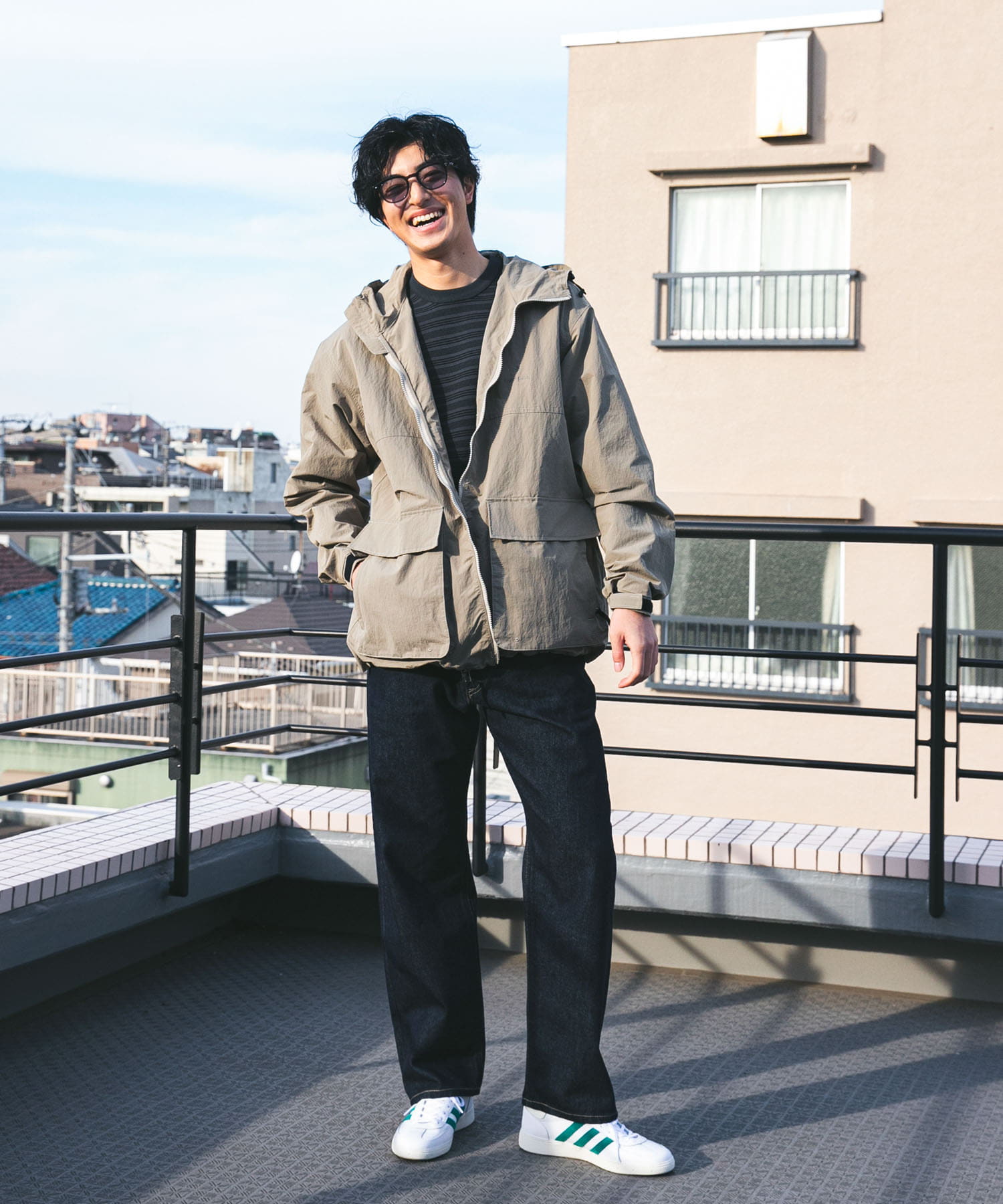 Snow Peak Apparel×DOORS　NYLON WASHER PARKA / 尼龍連帽外套