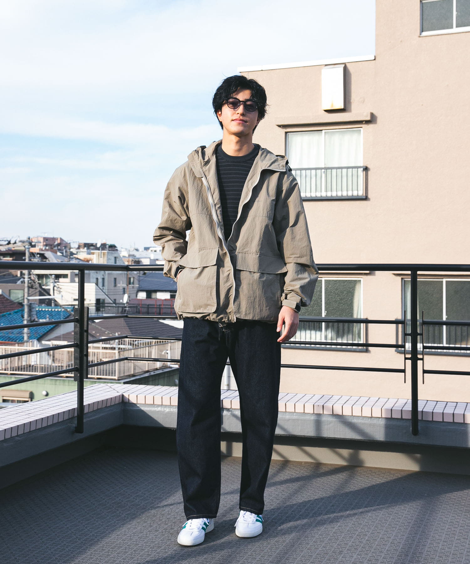Snow Peak Apparel×DOORS　NYLON WASHER PARKA / 尼龍連帽外套