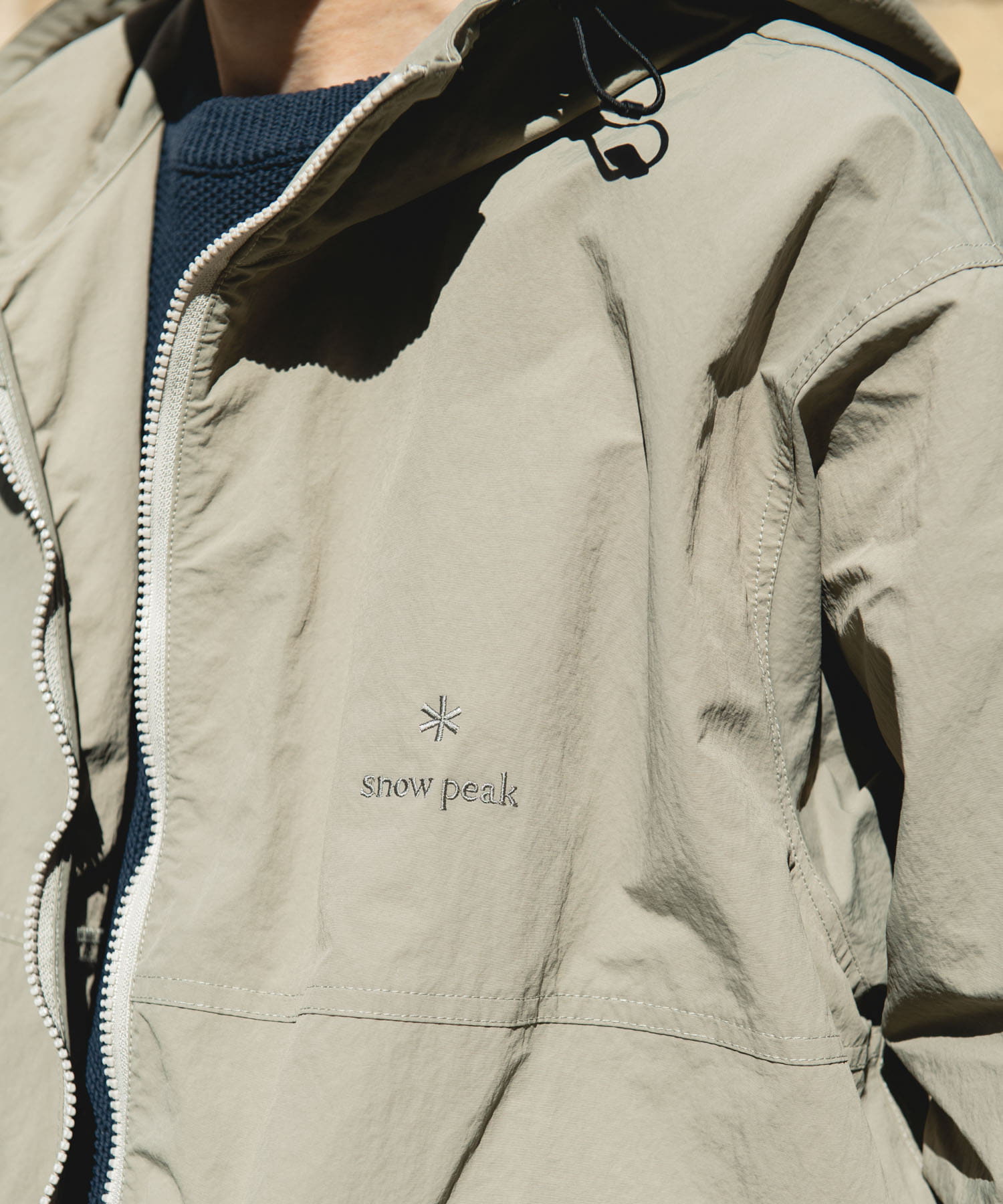 Snow Peak Apparel×DOORS　NYLON WASHER PARKA / 尼龍連帽外套