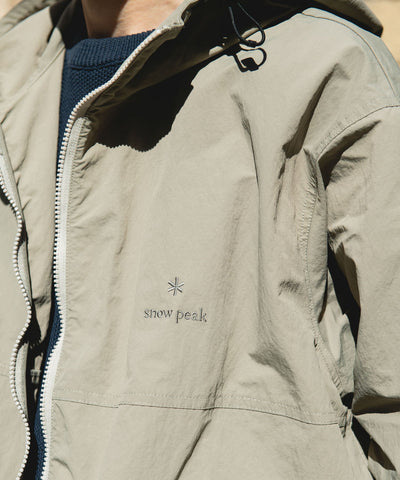 Snow Peak Apparel×DOORS　NYLON WASHER PARKA / 尼龍連帽外套