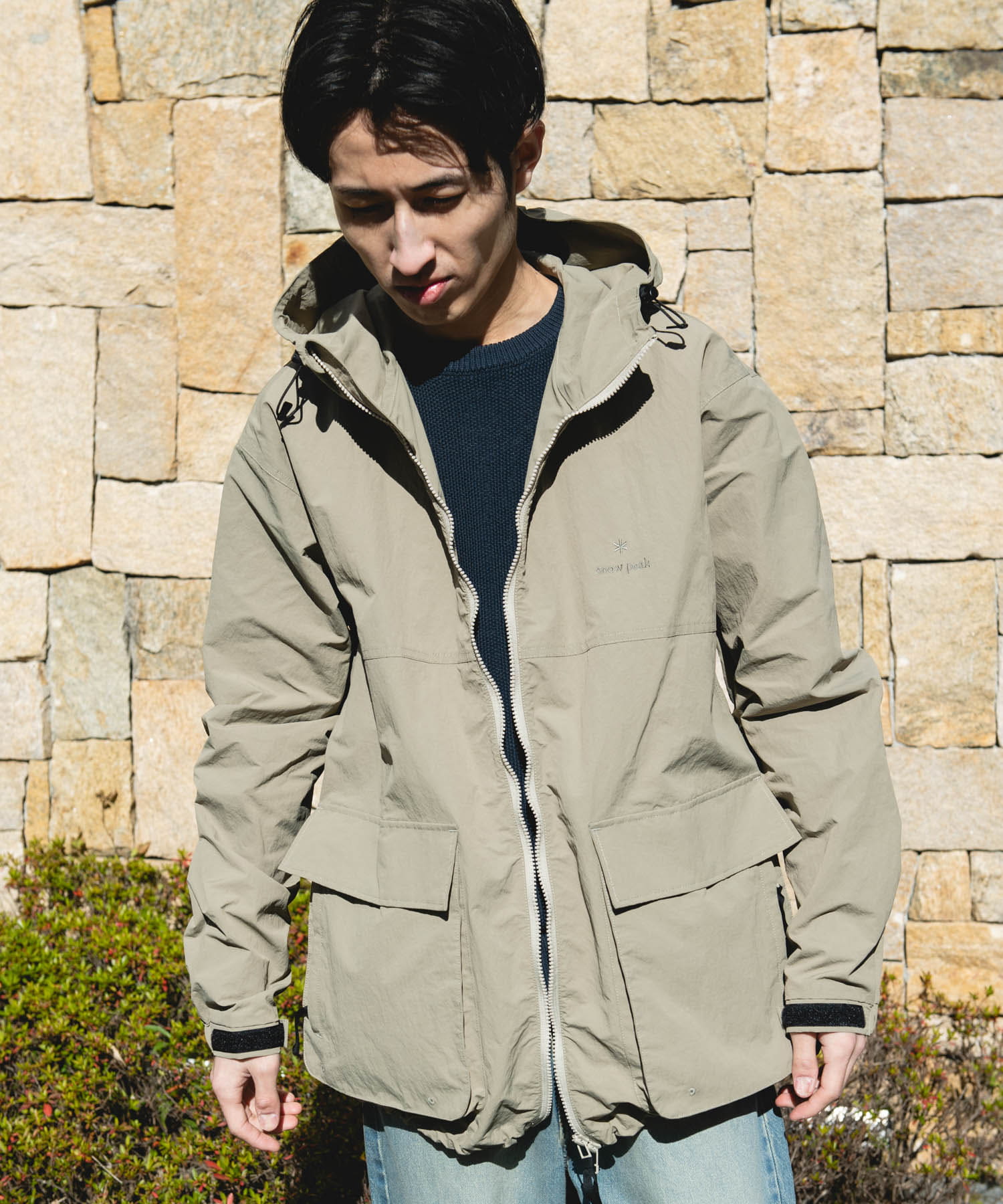 Snow Peak Apparel×DOORS　NYLON WASHER PARKA / 尼龍連帽外套