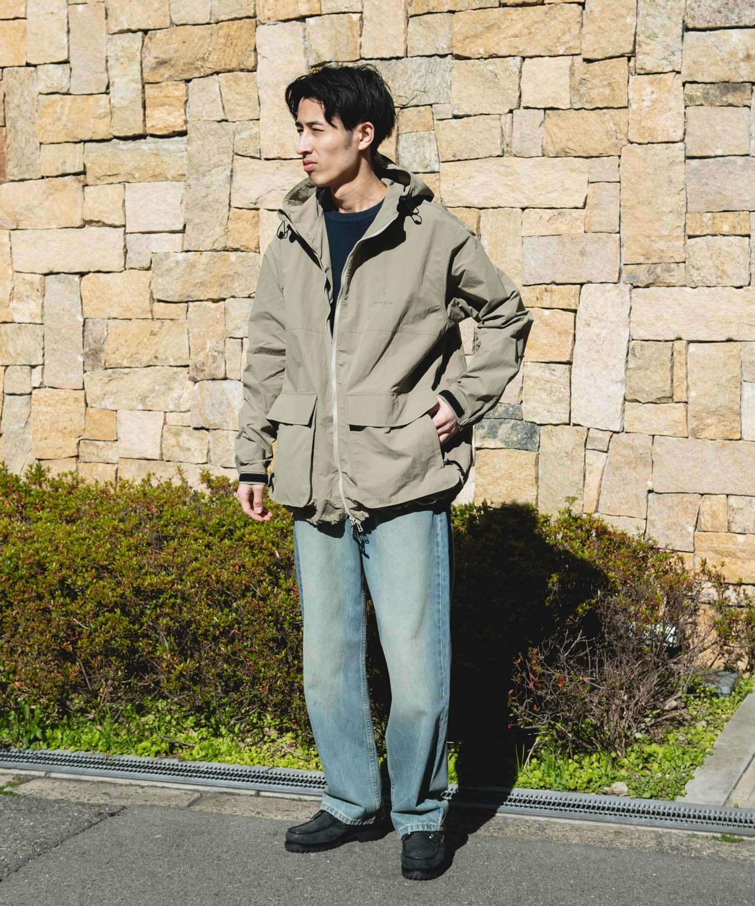 Snow Peak Apparel×DOORS　NYLON WASHER PARKA / 尼龍連帽外套