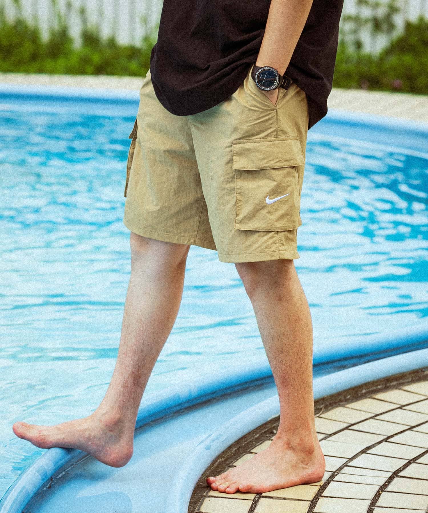 NIKE SWIM x DOOR / 9吋機能短褲