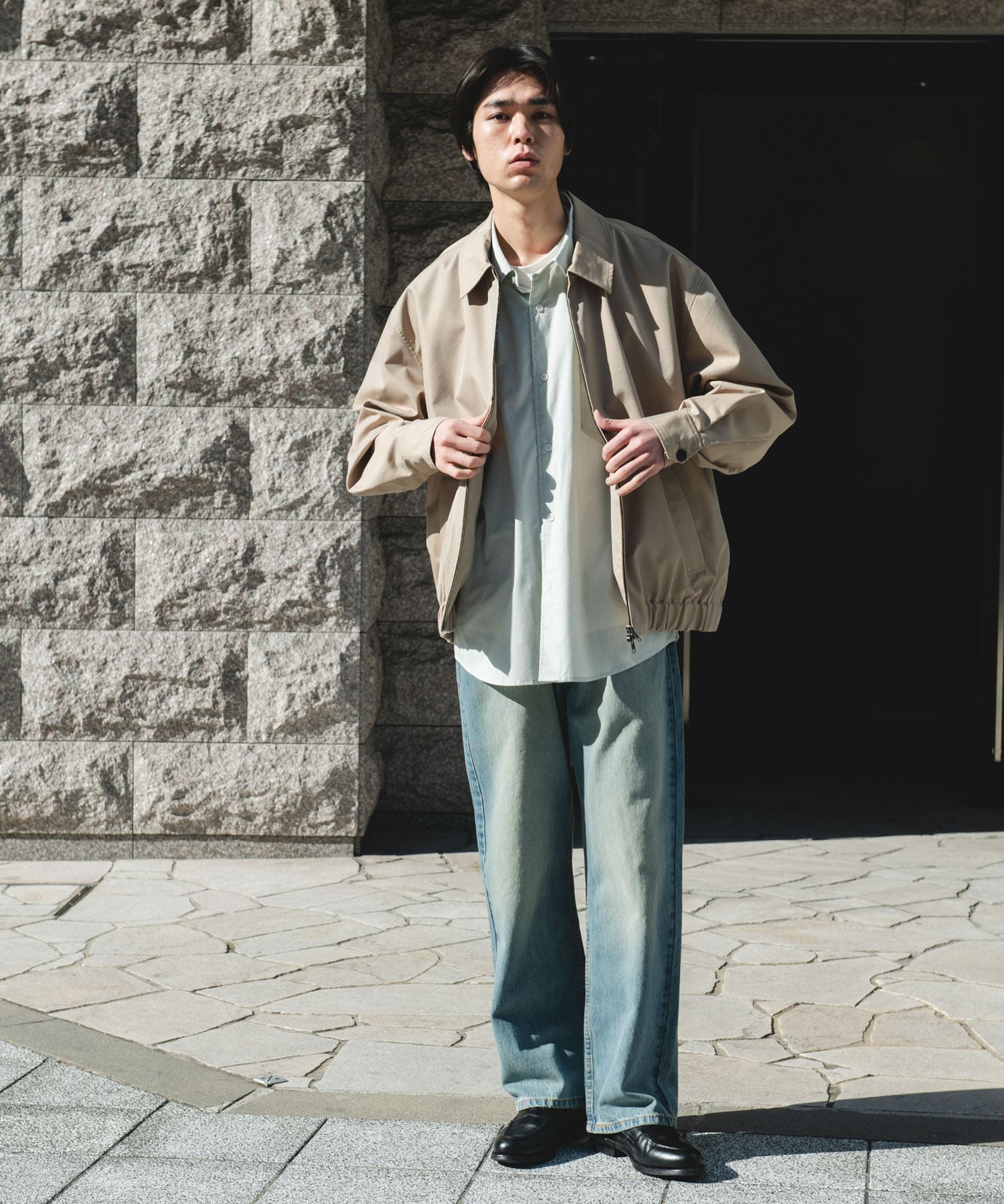 URBAN RESEARCH / 下擺鬆緊 短版外套