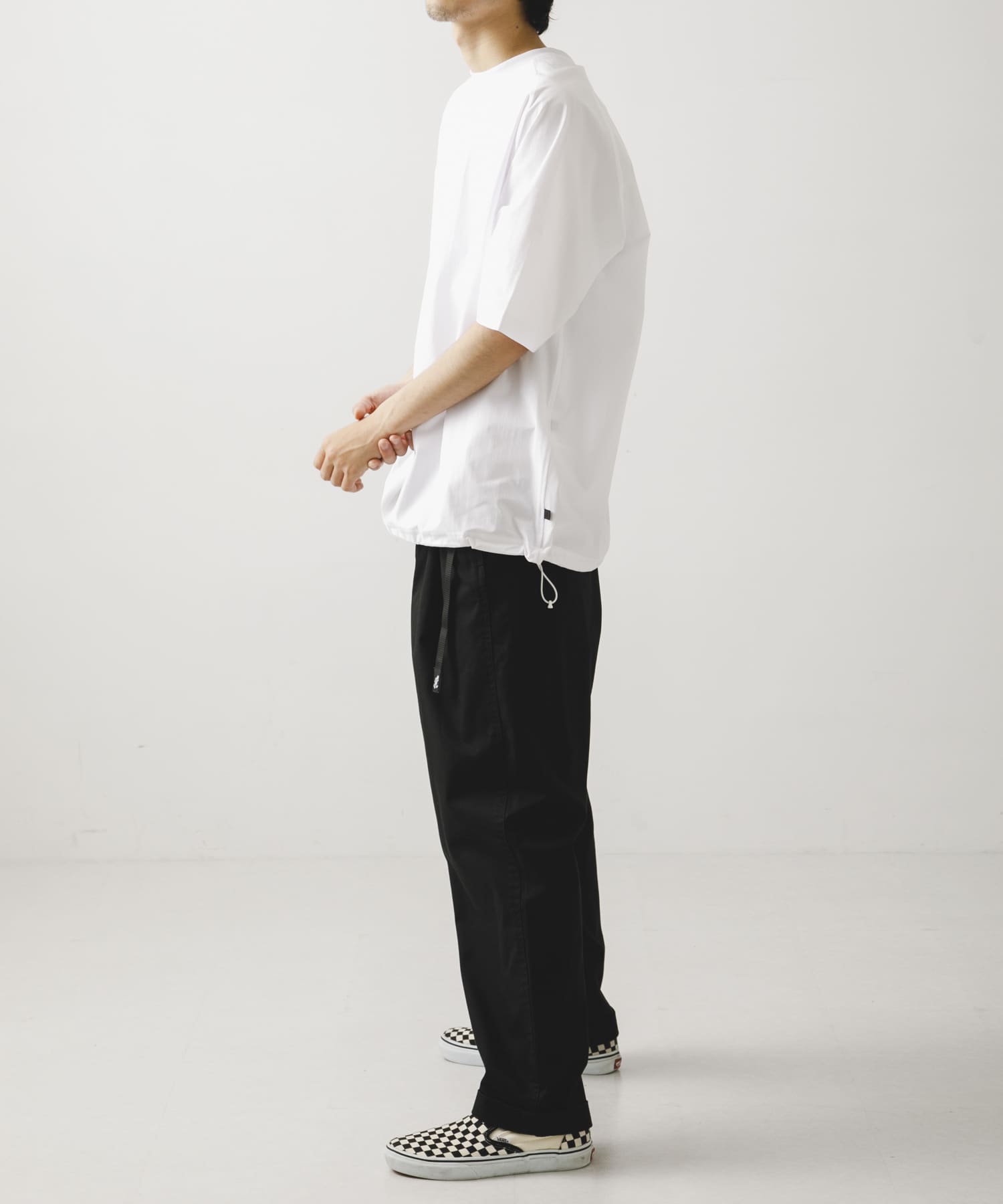 DAIWA PIER39 TECH LIGHTWEIGHT S/S TEE / 彈力 涼感 下擺抽繩 短袖T恤