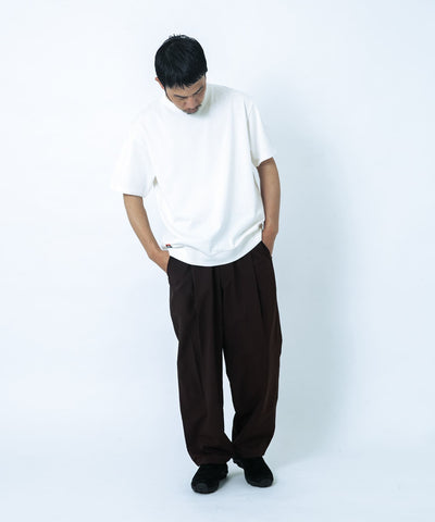 NANGA×EKAL / 再生棉結構 短袖T恤