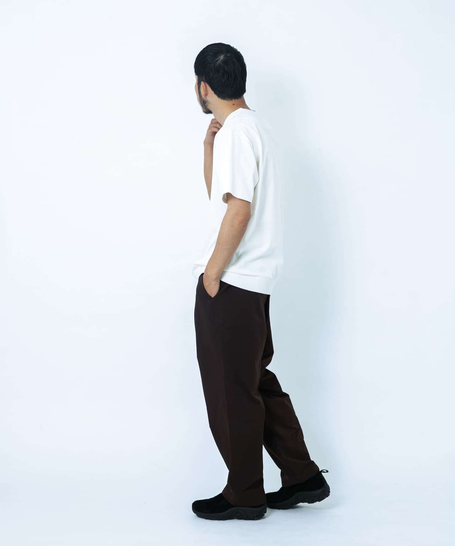 NANGA×EKAL / 再生棉結構 短袖T恤