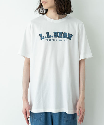L.L.Bean　UNSHRINKABLE GRAPHIC T-SHIRTS / 經典校園 Logo 短袖T恤