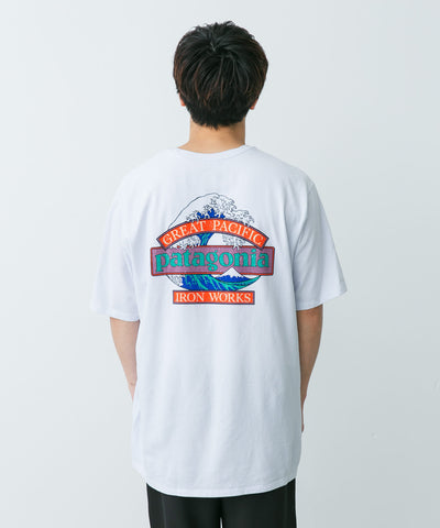 Patagonia GREAT WAVES RE-T-SHIRTS / 波紋 重磅純棉 短袖t恤