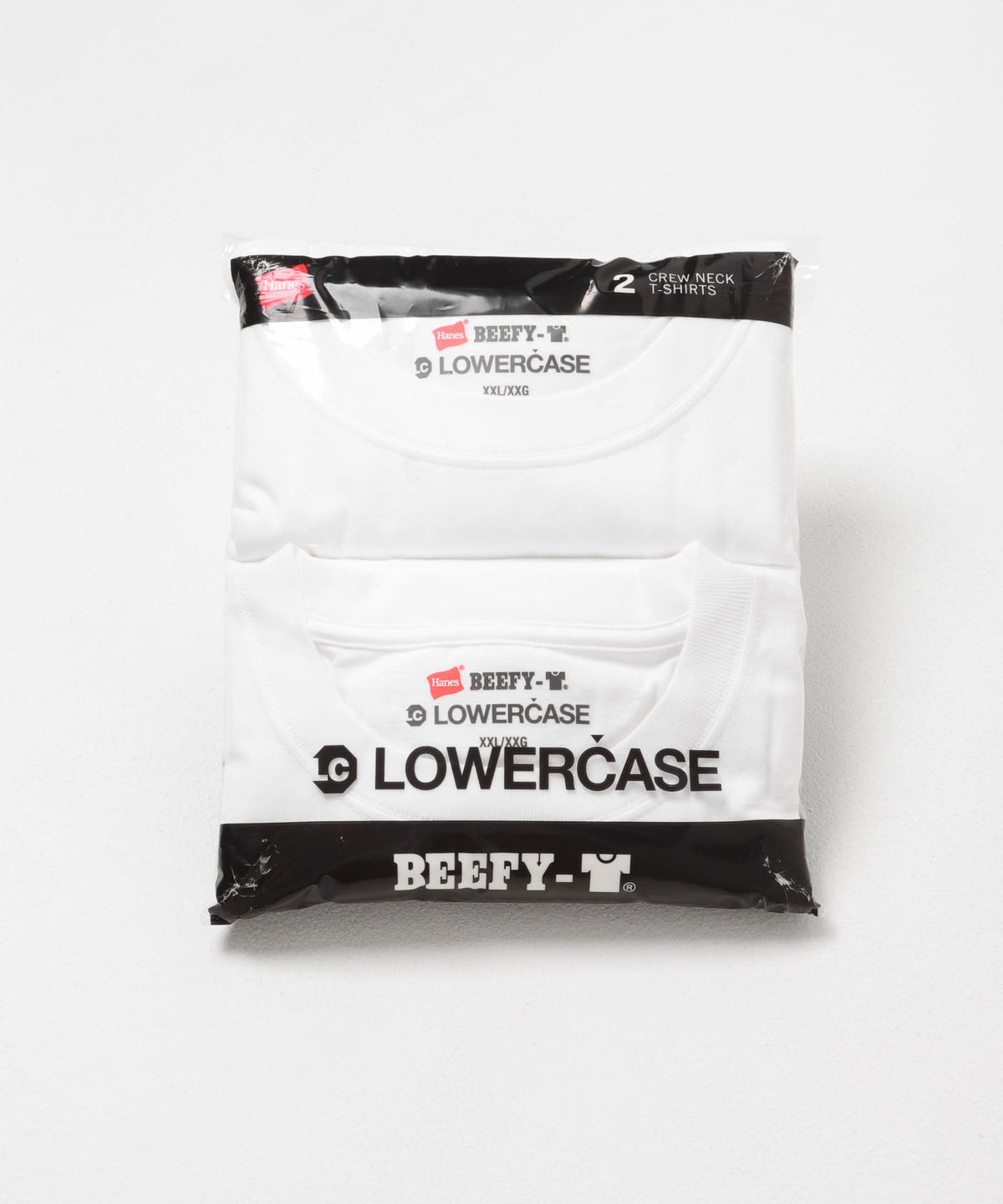HANES × LOWERCASE / BEEFY-T 厚磅短袖T恤（日本聯名限定）（兩件組）