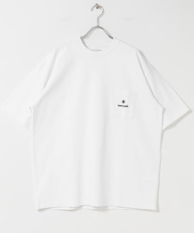 Snow Peak Apparel×DOORS　POCKET LOGO SHORT-SLEEVE T-SHIRTS / 口袋刺繡短袖T恤