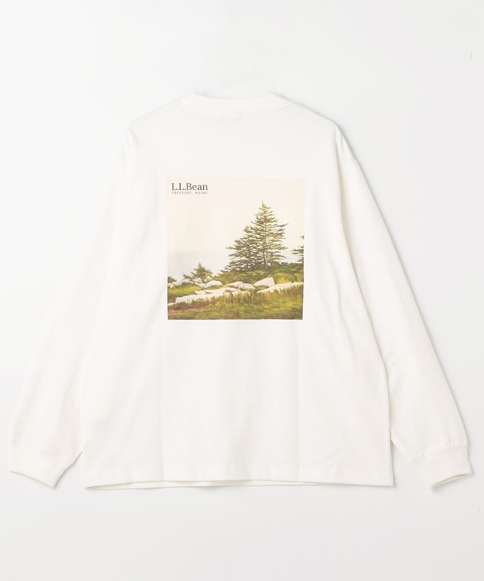 L.L.Bean Beg August - Mid August / 限定印花 長袖T恤