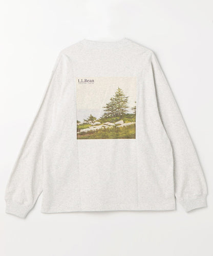 L.L.Bean Beg August - Mid August / 限定印花 長袖T恤