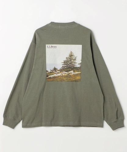 L.L.Bean Beg August - Mid August / 限定印花 長袖T恤