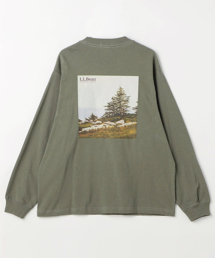 L.L.Bean Beg August - Mid August / 限定印花 長袖T恤