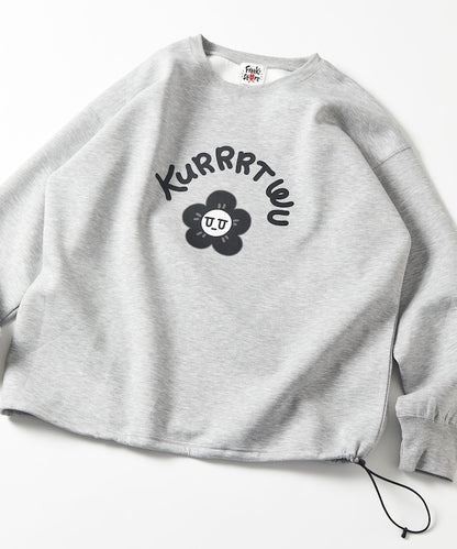 Kurt Wu × FREAK'S STORE / 泡棉針織 聯名 正面印花 圓領衫