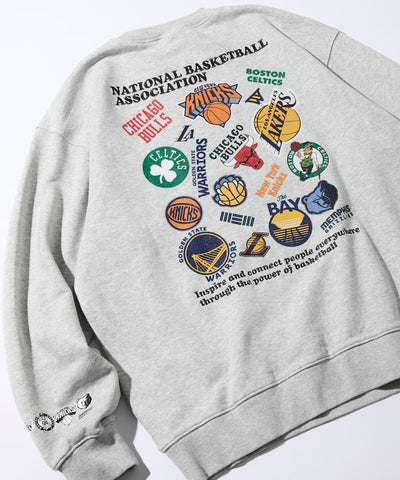 NBA × FREAK'S STORE / 多隊伍背印Logo 圓領衫（日本聯名限定）