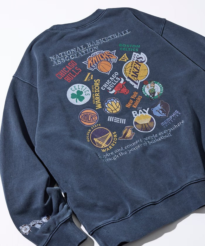 NBA × FREAK'S STORE / 多隊伍背印Logo 圓領衫（日本聯名限定）