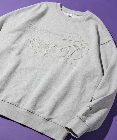 NBA × FREAK'S STORE / 球隊Logo拼布刺繡 圓領衫（日本聯名限定）