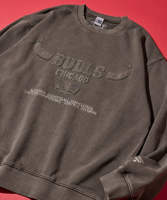 NBA × FREAK'S STORE / 球隊Logo拼布刺繡 圓領衫（日本聯名限定）