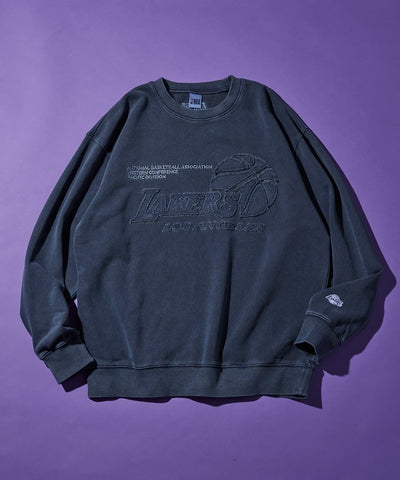 NBA × FREAK'S STORE / 球隊Logo拼布刺繡 圓領衫（日本聯名限定）