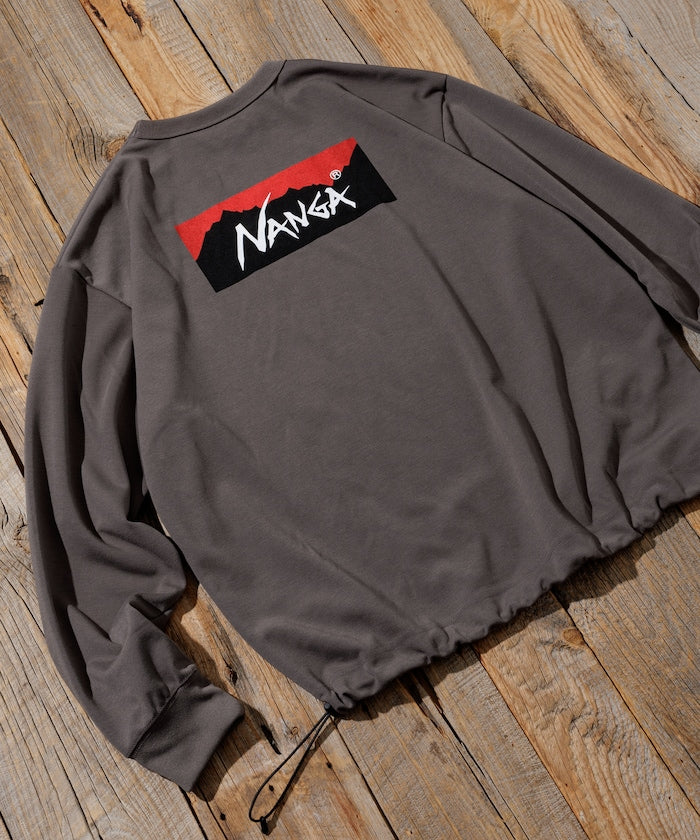 NANGA × FREAK’S STORE / 別注 neo-PRO 機能抽繩長袖T恤 *9月下旬出貨