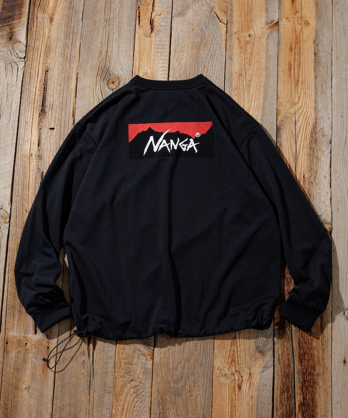 NANGA × FREAK’S STORE / 別注 neo-PRO 機能抽繩長袖T恤 *9月下旬出貨