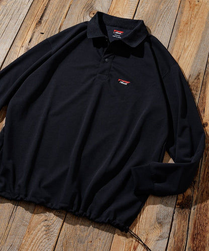 NANGA × FREAK’S STORE / 別注 neo-PRO 抗熱吸濕長袖 POLO 衫 *9月上旬出貨
