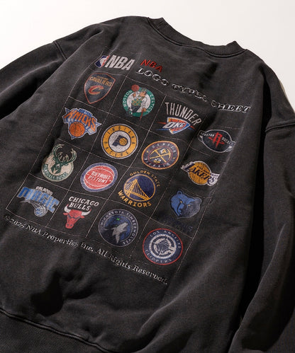NBA x FREAK’S STORE / 隊徽貼紙圖案 圓領衫