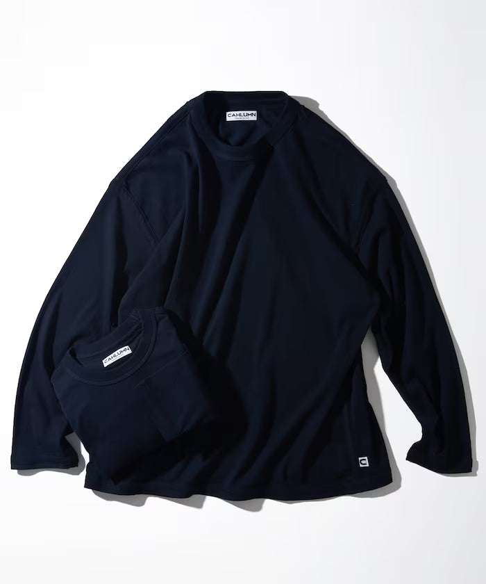 CAHLUMN 2-Pack Reversible Long Sleeve Tee / 一組2入 兩面穿長袖T恤
