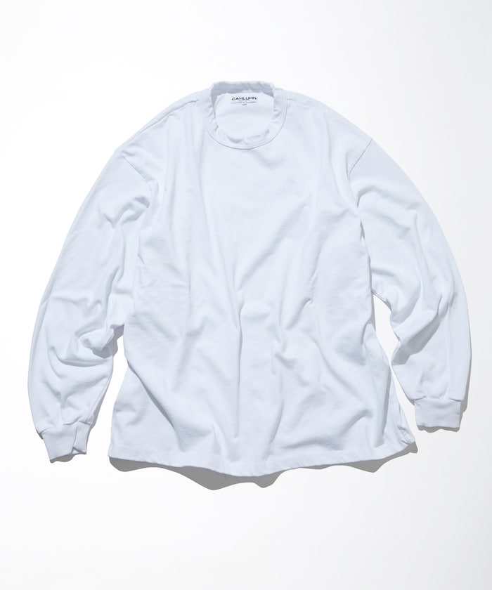 CAHLUMN Heavy Weight Jersey Long Sleeve Tee /  重磅針織長袖T恤
