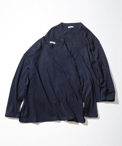 CAHLUMN 2-Pack Reversible Long Sleeve Tee / 兩面穿 兩件組 厚磅長袖T恤
